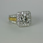 Platinum and Yellow Gold Wedding Ring