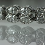 Bracelet with Diamonds after Repair