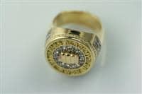 Customized Championship Yellow Gold Ring