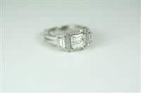 Princess Cut Diamond Ring