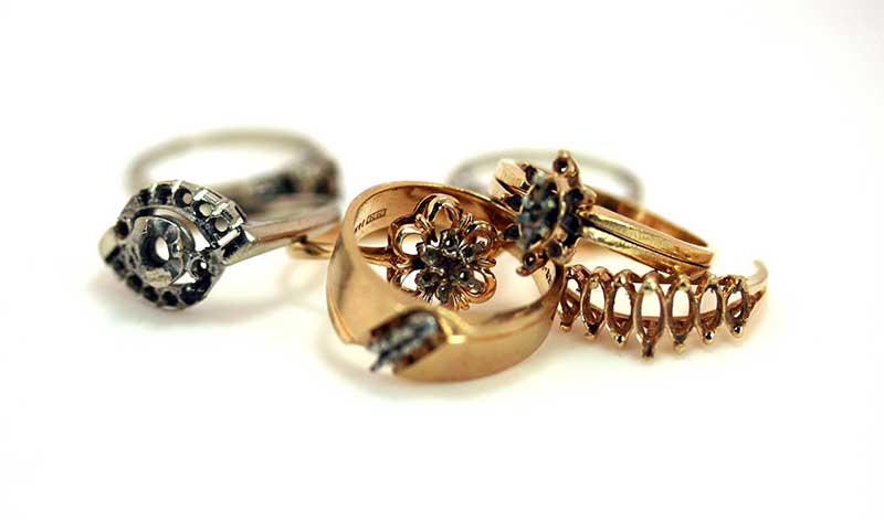 Custom made rings from old jewelry online
