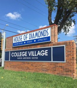 New Corner Sign