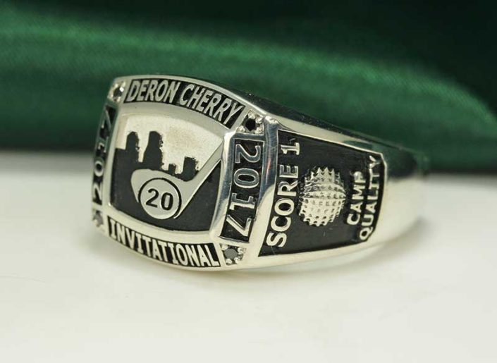 2017 Derron Cherry Celebrity Invitational - Custom Rings